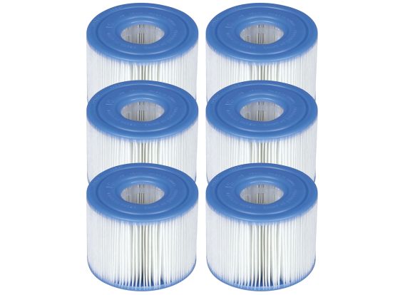 Intex S1 filter voor SPA | Sixpack met 6 stuks