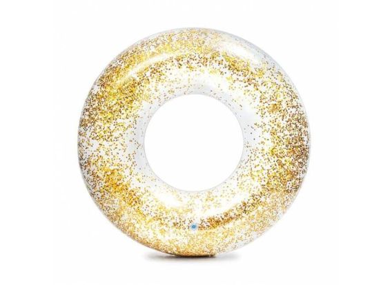 Glitter zwemband - Goud