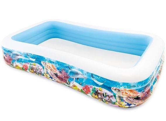 Groot opblaaszwembad Tropical Reef
