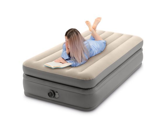 Intex eenpersoons luchtbed | Prime Comfort