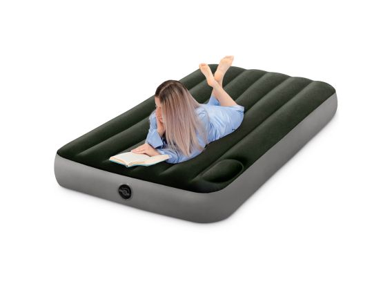 Intex kampeerluchtbed Downy | 1-persoons