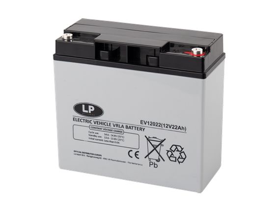 12 Volt Accu 22 Ampere | Voor elektrische buitenboordmotor