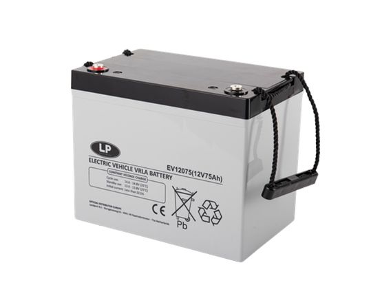 12 Volt Accu 75 Ampere | Voor elektrische buitenboordmotor