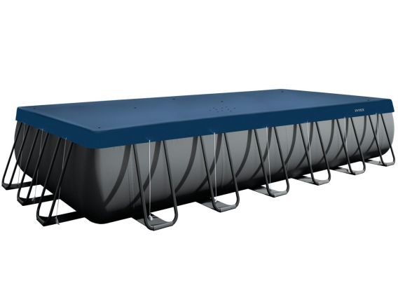 Intex All-Season Deluxe Afdekzeil 732 x 366 cm | Stevige zwembadhoes