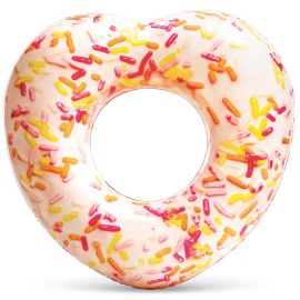 Opblaasbare sprinkle heart donut