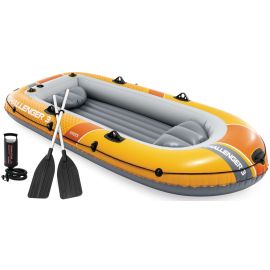 Intex Challenger 3 Set | Driepersoons opblaasboot incl. peddels en pomp