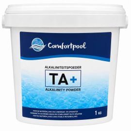 Comfortpool Alkaliniteit poeder | 1 kg | Verhoogt alkaliniteit | Stabiliseert pH-waarde