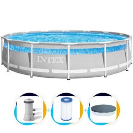 Intex Prism Frame Clearview zwembad 427 x 107 cm 