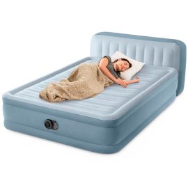 Intex Plush tweepersoons luchtbed met hoofdbord