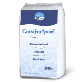 Zwembadzout 20 kg | Voor schoon zwembadwater | Geschikt voor Intex zoutwatersysteem | Comfortpool