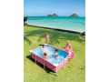 Intex zwembad 220 x 150 x 60 - roze | Rechthoekig frame zwembad