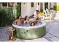 Intex PureSpa Bubble Massage Opblaasbare Spa | 4-persoons | Olijfgroen