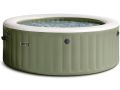 Intex PureSpa Bubble Massage Opblaasbare Spa | 4-persoons | Olijfgroen