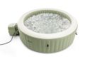 Intex PureSpa Bubble Massage Opblaasbare Spa | 4-persoons | Olijfgroen
