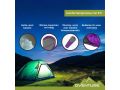 Oventure mummy slaapzak SleepPlus – paars | Comfort tot 6 °C | Lichtgewicht en compact | Voor kamperen en backpacken