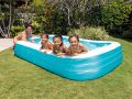 Opblaasbaar zwembad Family Pool - blauw