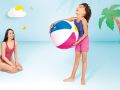 Grote strandbal | Ø 61 cm opgeblazen | Intex