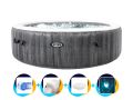 Intex opblaasbare Spa Greywood Deluxe 4 persoons
