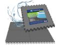 Comfortpool Zwembad Vloertegels Grijs - 40 stuks | Isolatie en bescherming | Zwembad ondervloer | 50 x 50 cm