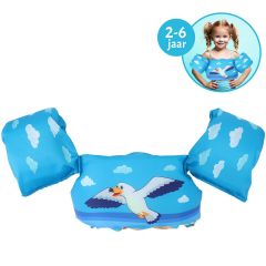 Comfortpool Floaty Friends puddle jumper - Meeuw | Kinderzwemvest | Praktisch en comfortabel