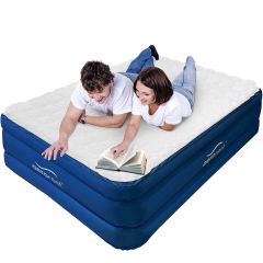 AeroRest Cloud Top luchtbed 2-persoons | 210 cm lengte | Afritsbare beschermhoes