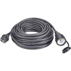 Verlengkabel | 10 meter | Zwart