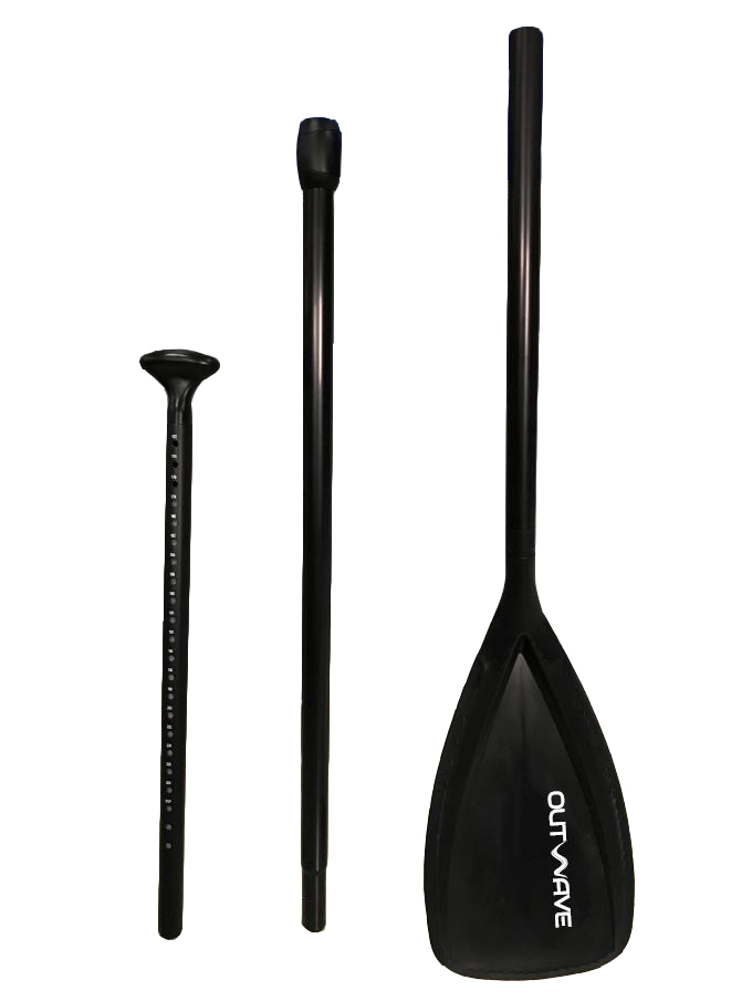 Outwave Compact, peddel in vier delen sup peddel in delen